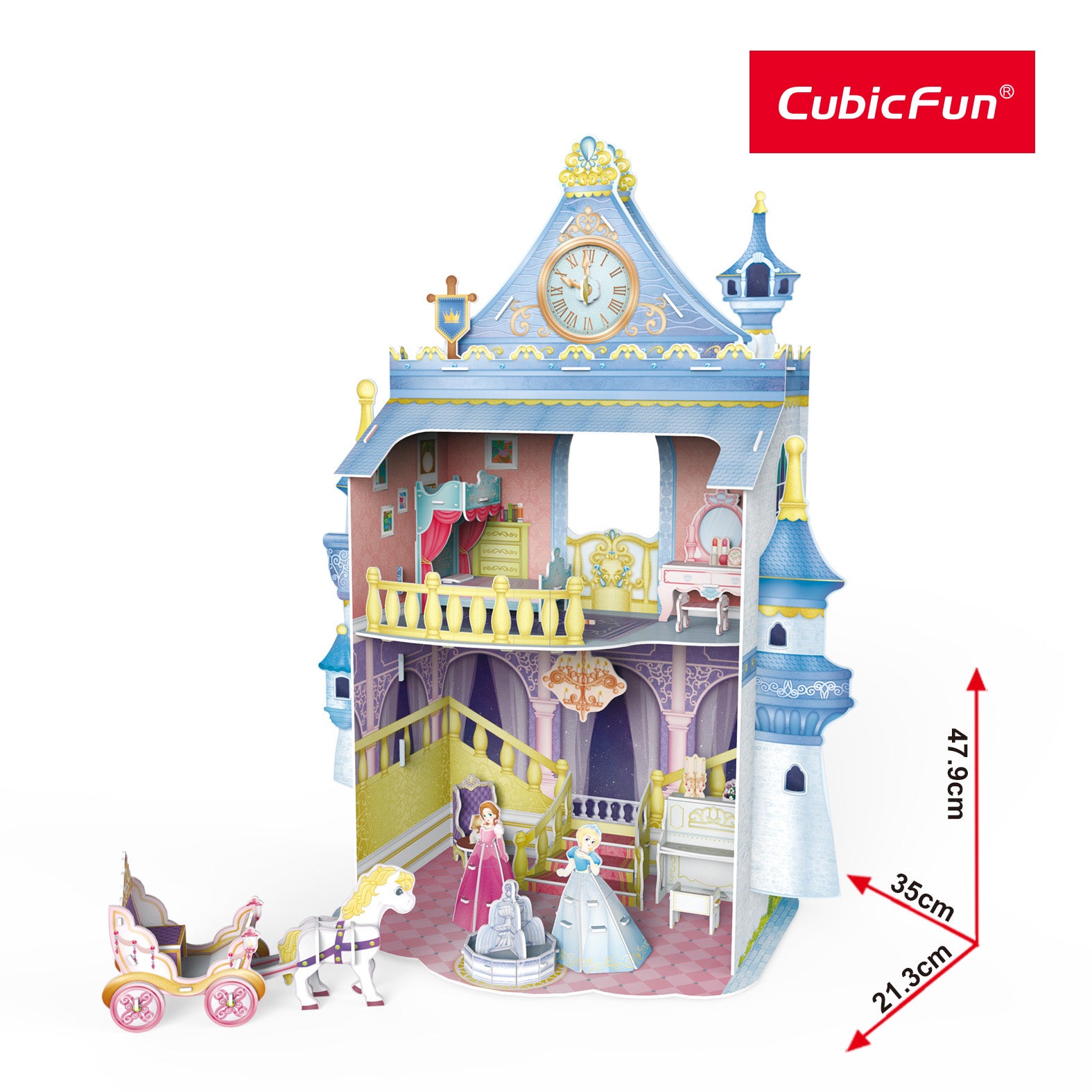 3d Puzzle Fairytale Castle