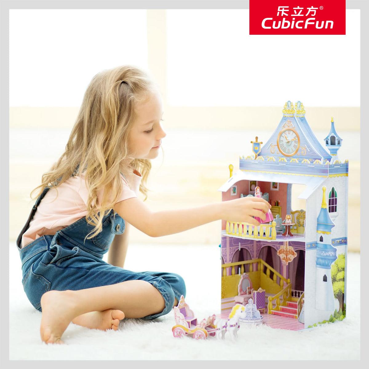 3d Puzzle Fairytale Castle