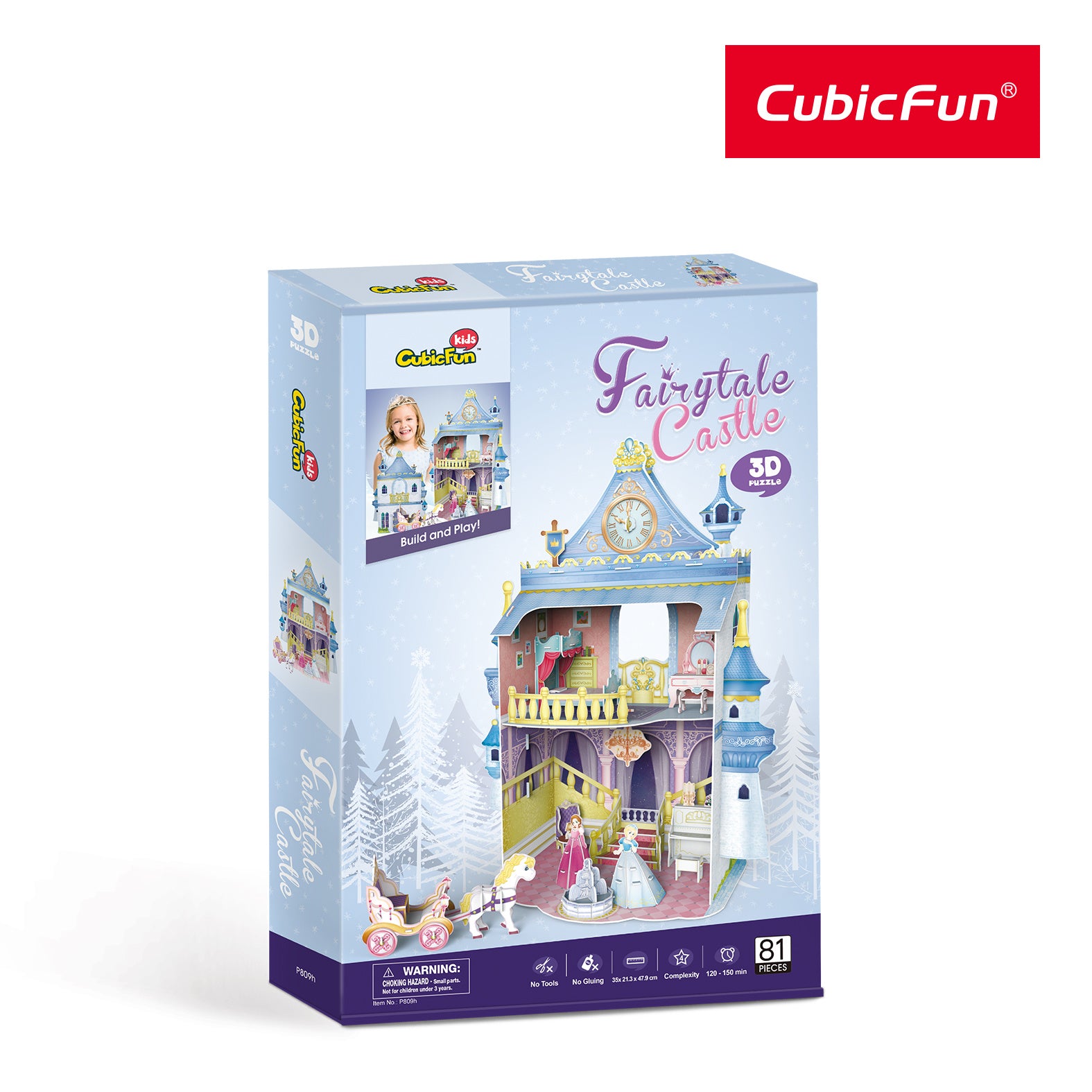 3d Puzzle Fairytale Castle