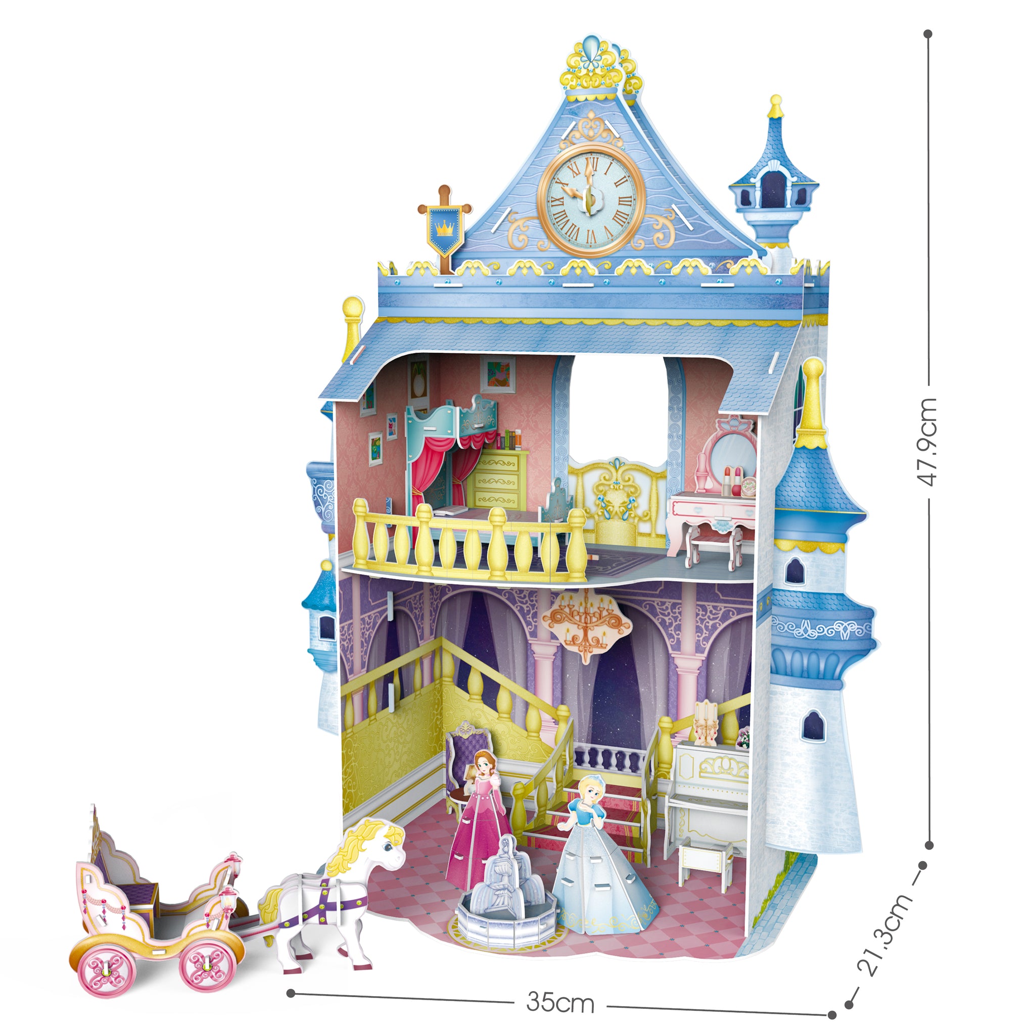3d Puzzle Fairytale Castle