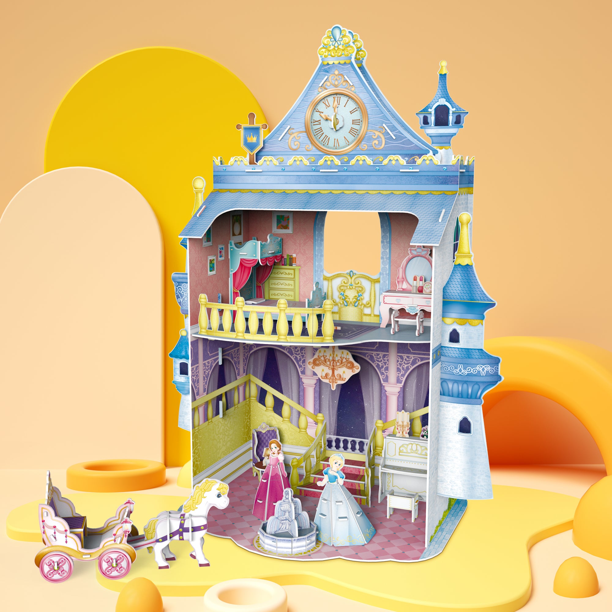 3d Puzzle Fairytale Castle