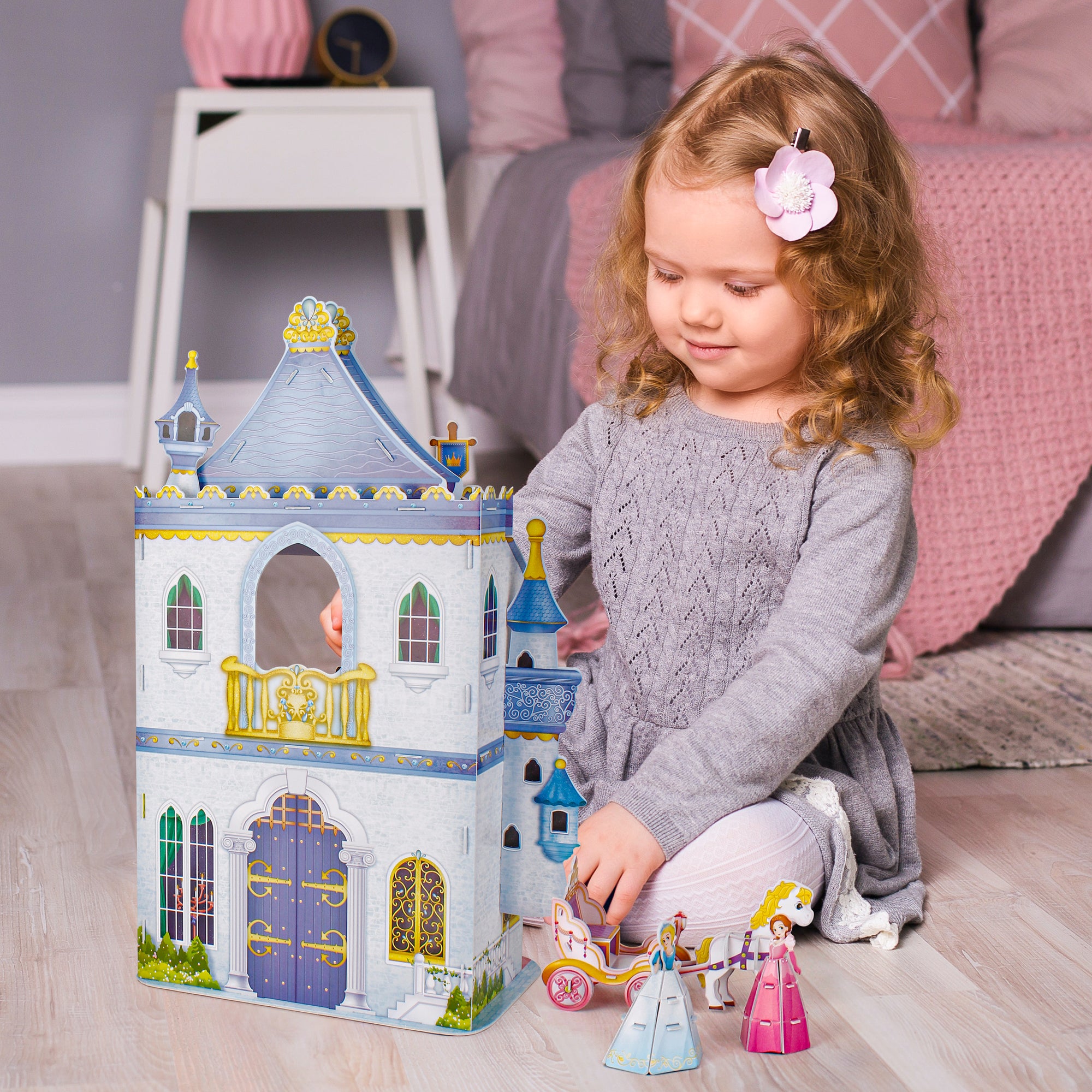 3d Puzzle Fairytale Castle
