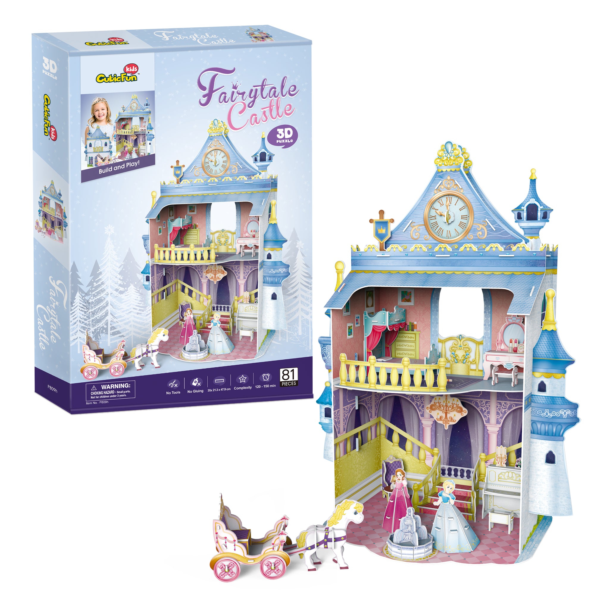 3d Puzzle Fairytale Castle