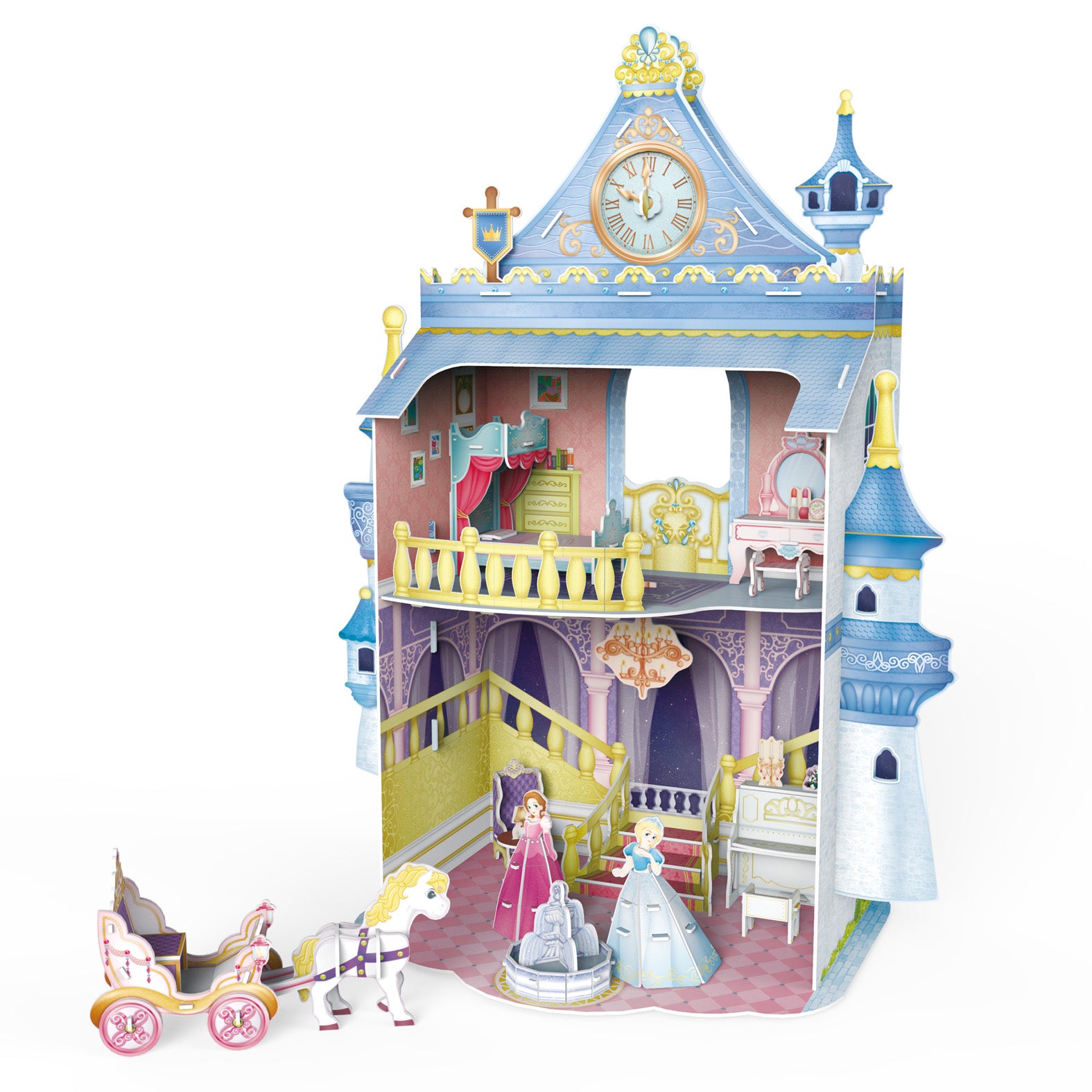 3d Puzzle Fairytale Castle