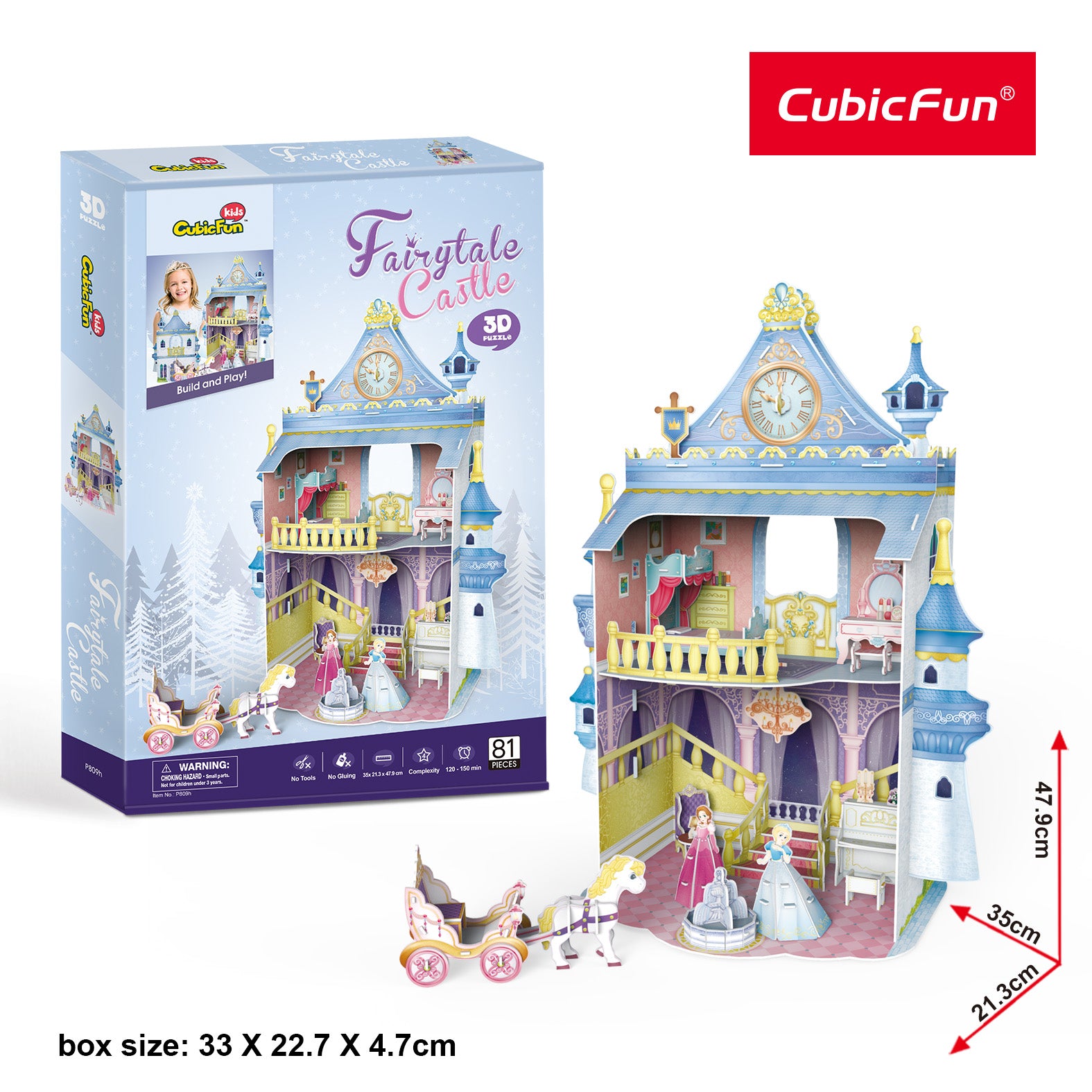 3d Puzzle Fairytale Castle