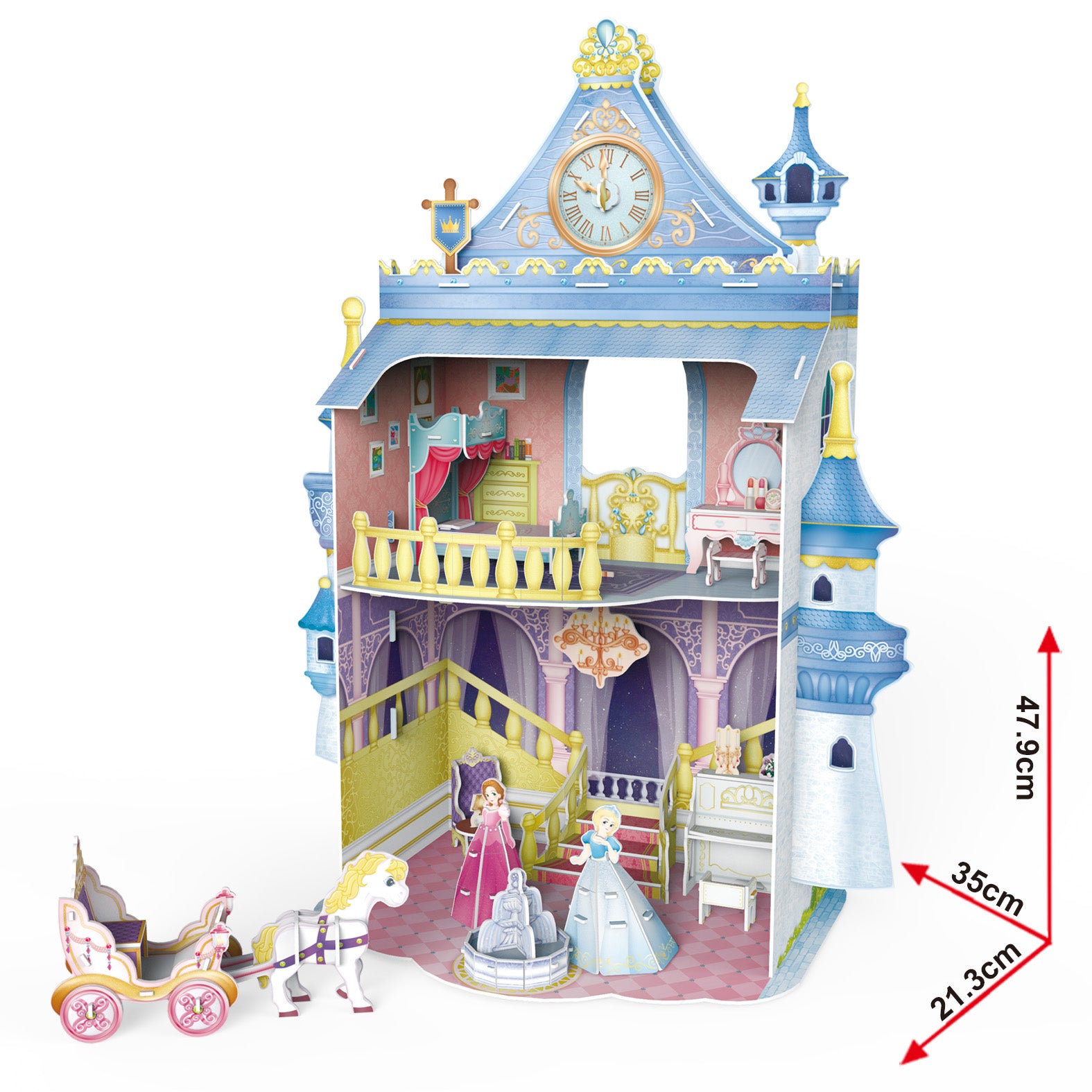 3d Puzzle Fairytale Castle