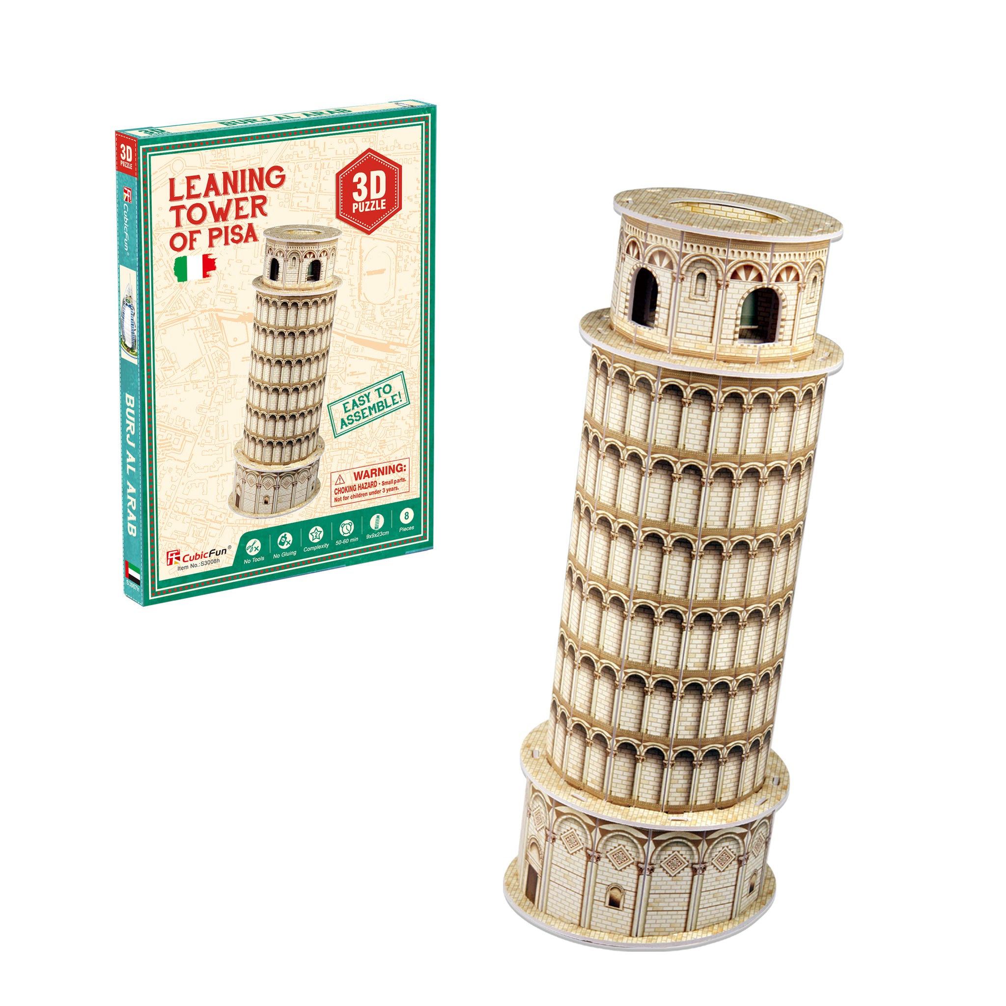 Leaning Tower of Pisa
(8 pcs.)