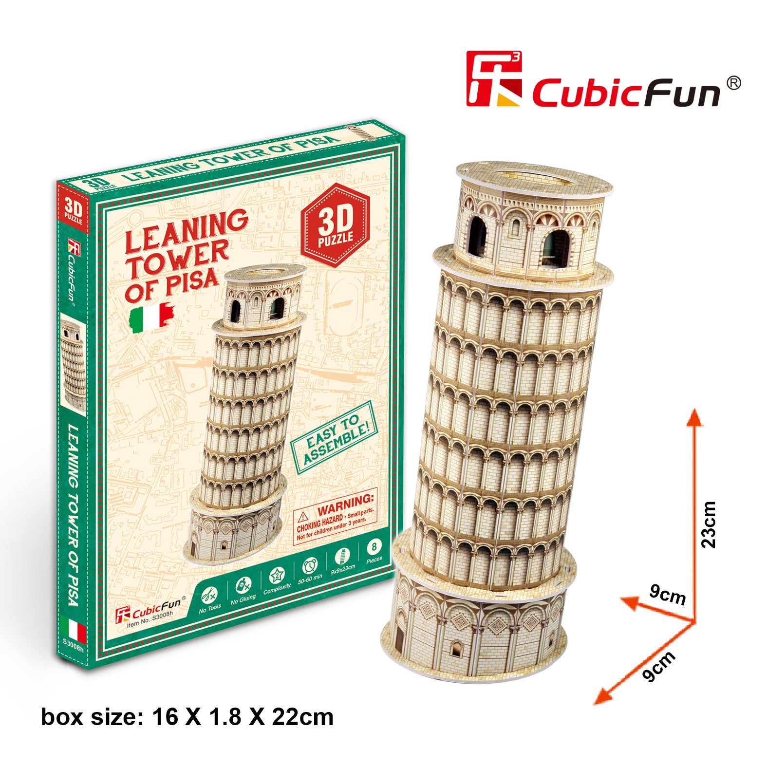 Leaning Tower of Pisa
(8 pcs.)