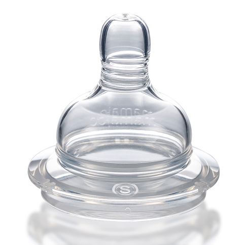 2x Anti-Colic Bottle Teats Small & Storage Box