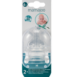 2x ANTI-COLIC BOTTLE TEATS Medium & STORAGE BOX