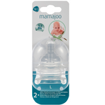 2x ANTI-COLIC BOTTLE TEATS Large & STORAGE BOX