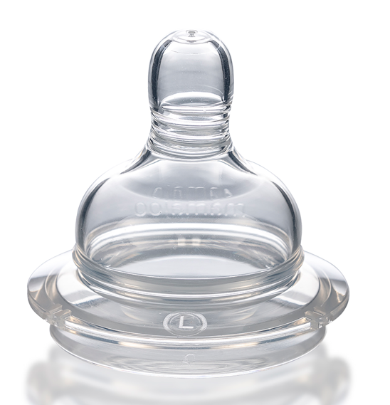 2x ANTI-COLIC BOTTLE TEATS Large & STORAGE BOX