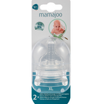 2x Anti-Colic Bottle Teats X Large & Storage Box