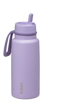 Insulated Flip Top Bottle - lilac love -1L