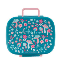 BENTO BOX WITH REMOVABLE TRAY MUSHROOM (F24)