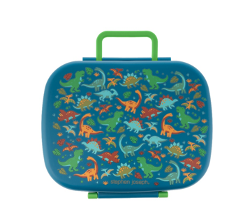 BENTO BOX WITH REMOVABLE TRAY DINO (F24)