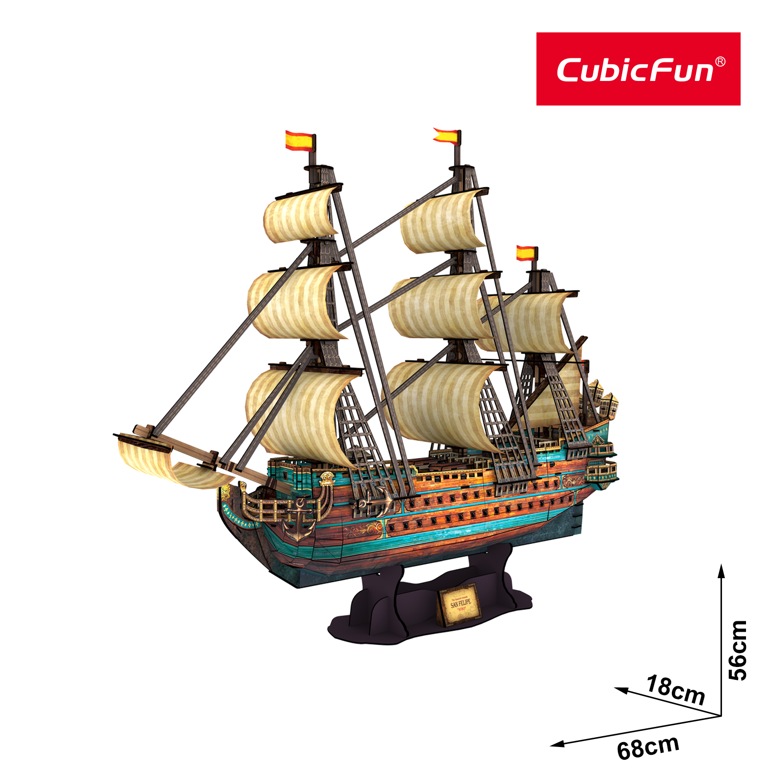 3d Puzzle The San Felipe