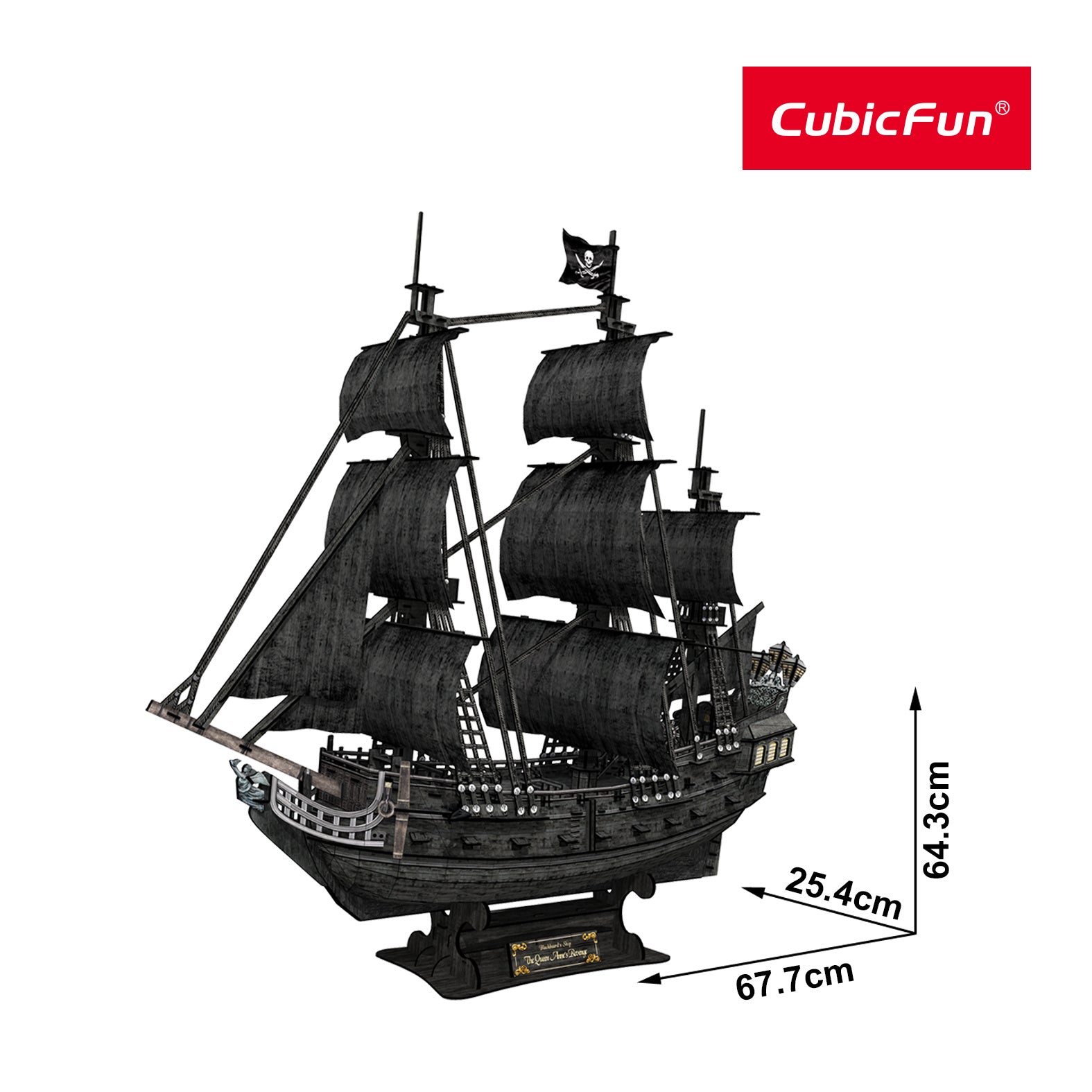 3d Puzzle Queen Anne's Revenge