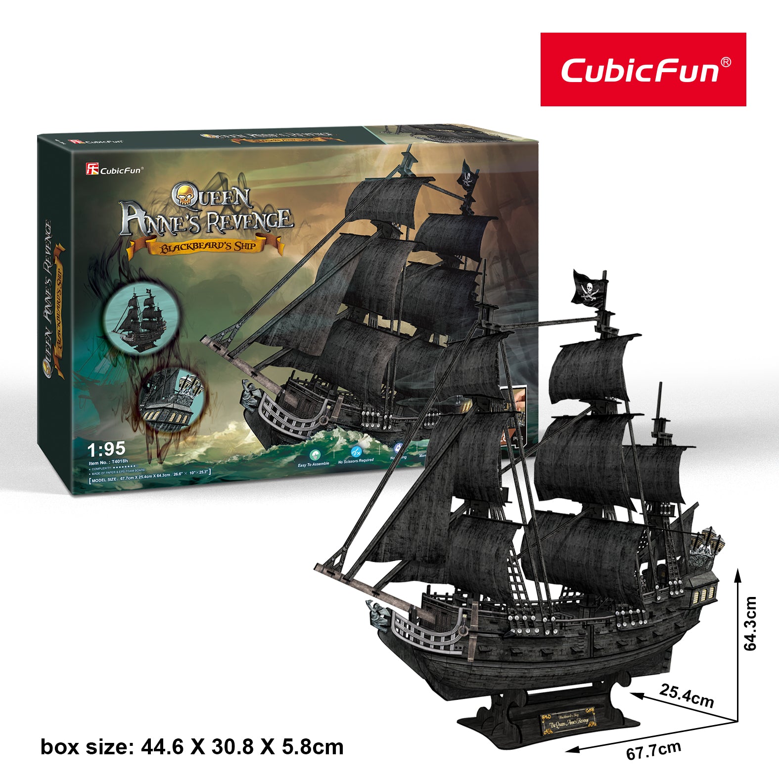 3d Puzzle Queen Anne's Revenge