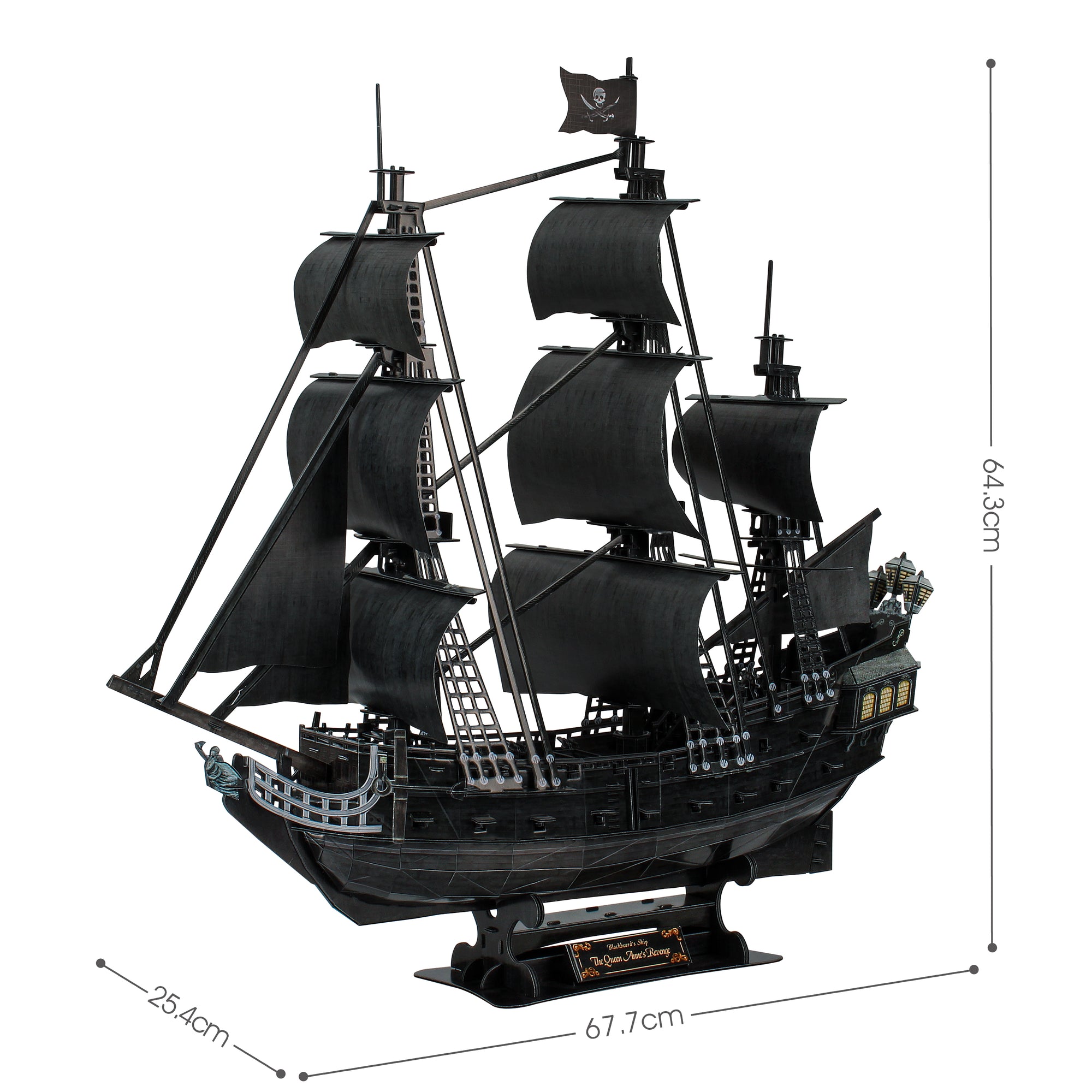 3d Puzzle Queen Anne's Revenge