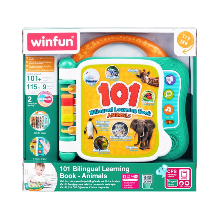 101 Bilingual Learning Book - Animals