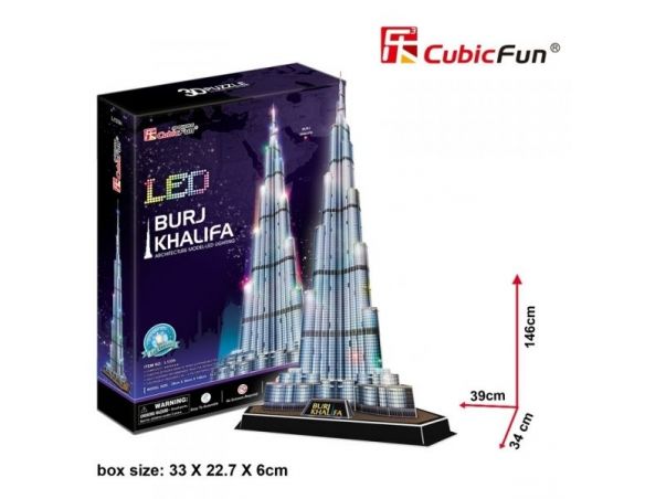 3d Puzzle Burj Khalifa