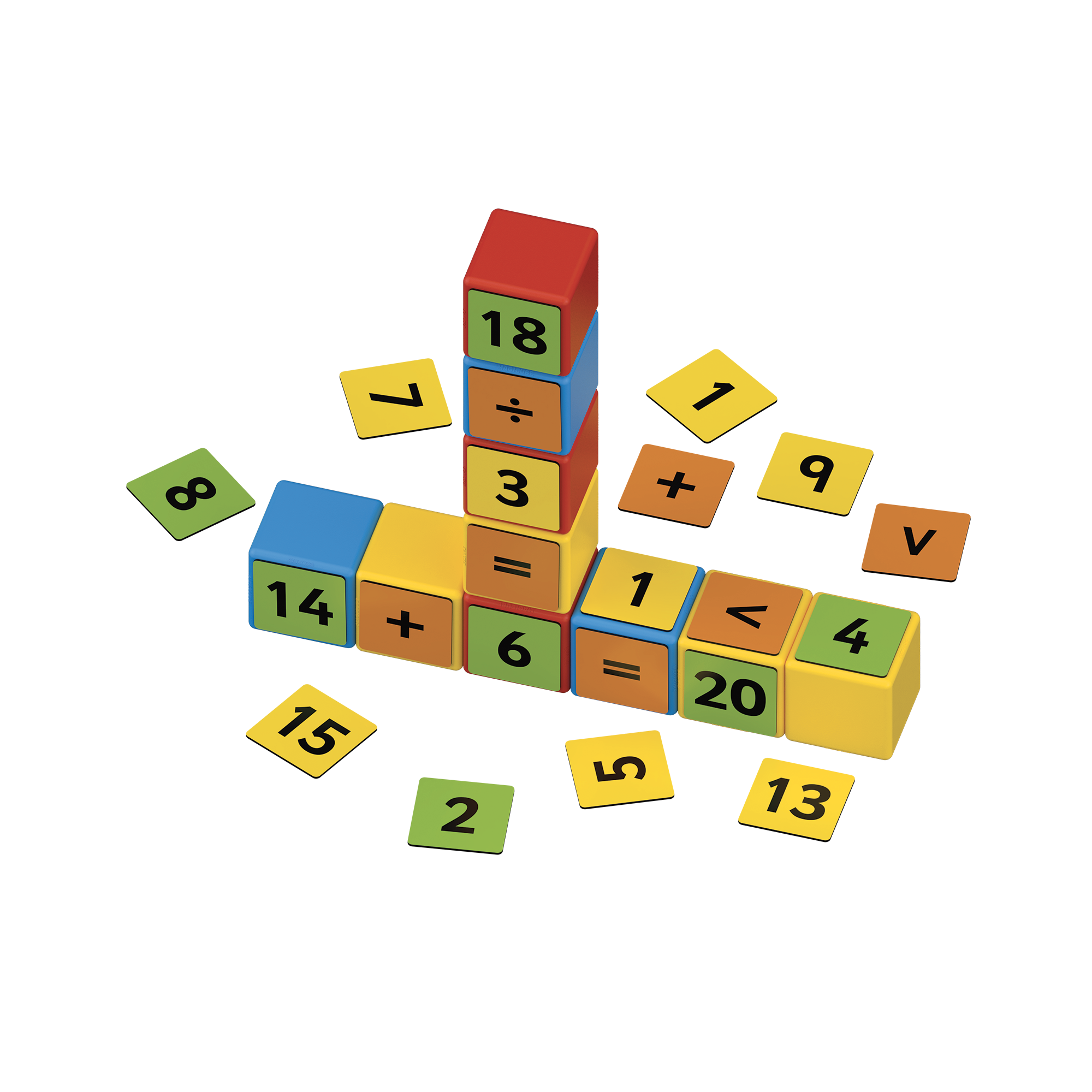 Geomag Educational Magicube Math Building RE Clips 55