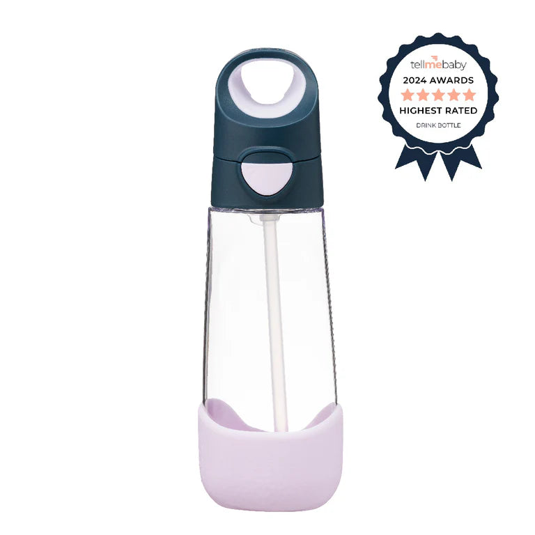 Tritan drink bottle 600ml - Indigo Rose