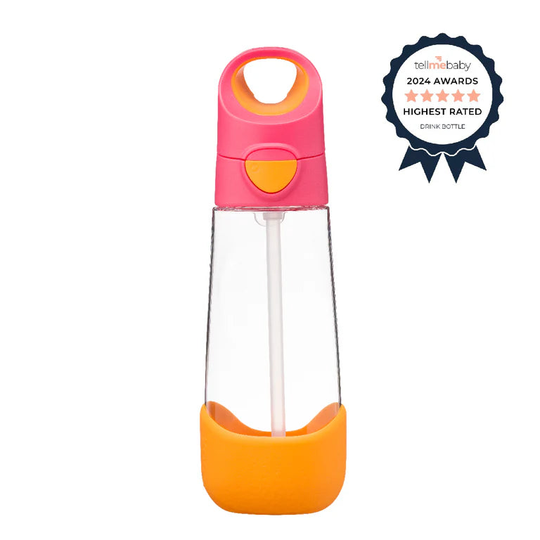 Tritan drink bottle 600ml - Strawberry