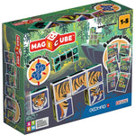 Geomag Educational Magicube Printed JungleAnimals+Cards 9