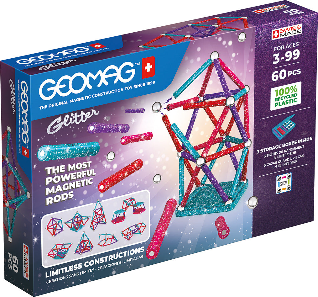 Geomag Educational Glitter Recycled 60
