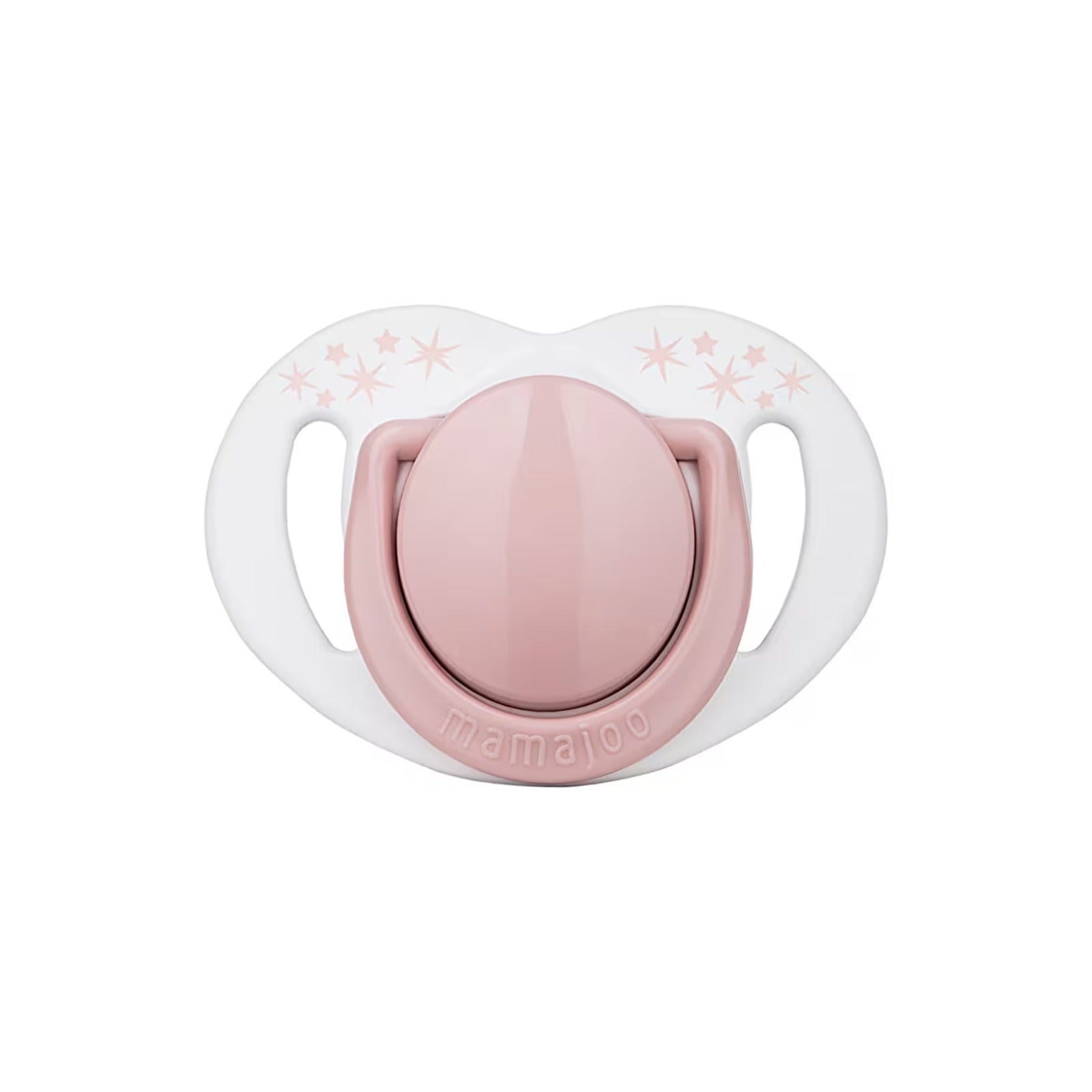 Twin Orthodontic Silicone Pacifiers Powder Pink 12M+