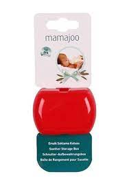 1x SOOTHER STORAGE BOX (Assorted Colours)