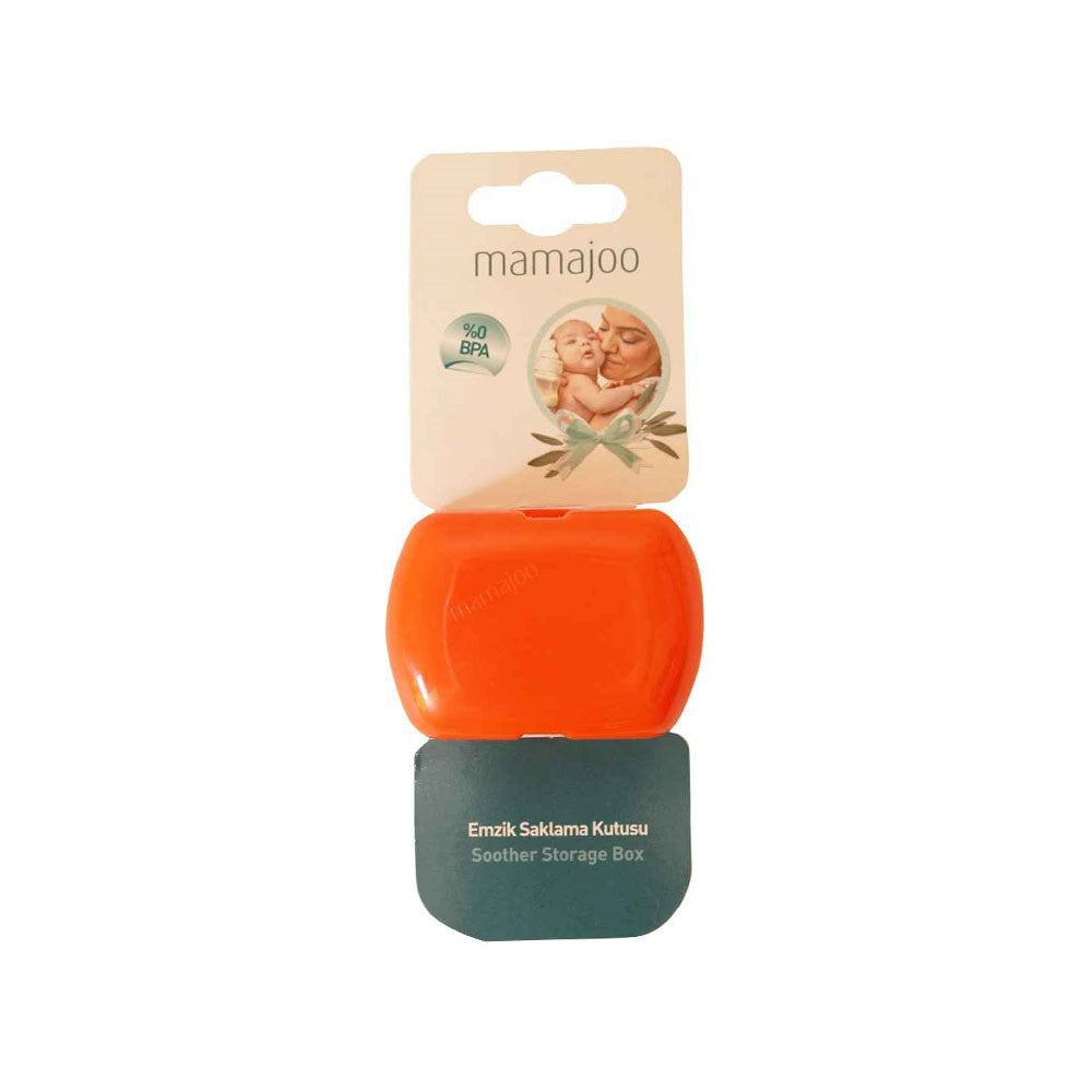 1x SOOTHER STORAGE BOX (Assorted Colours)