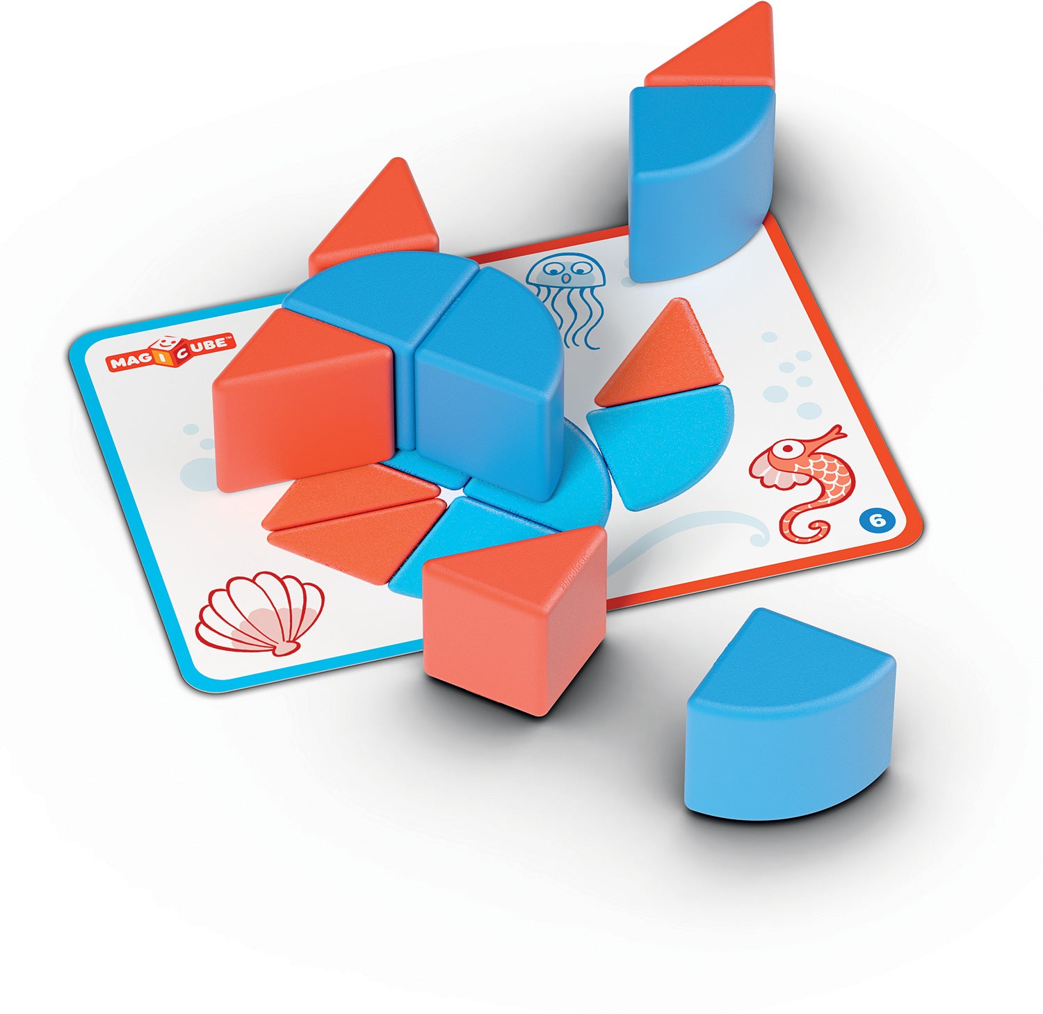 Geomag Educational Magicube RE Blocks & Cards 16