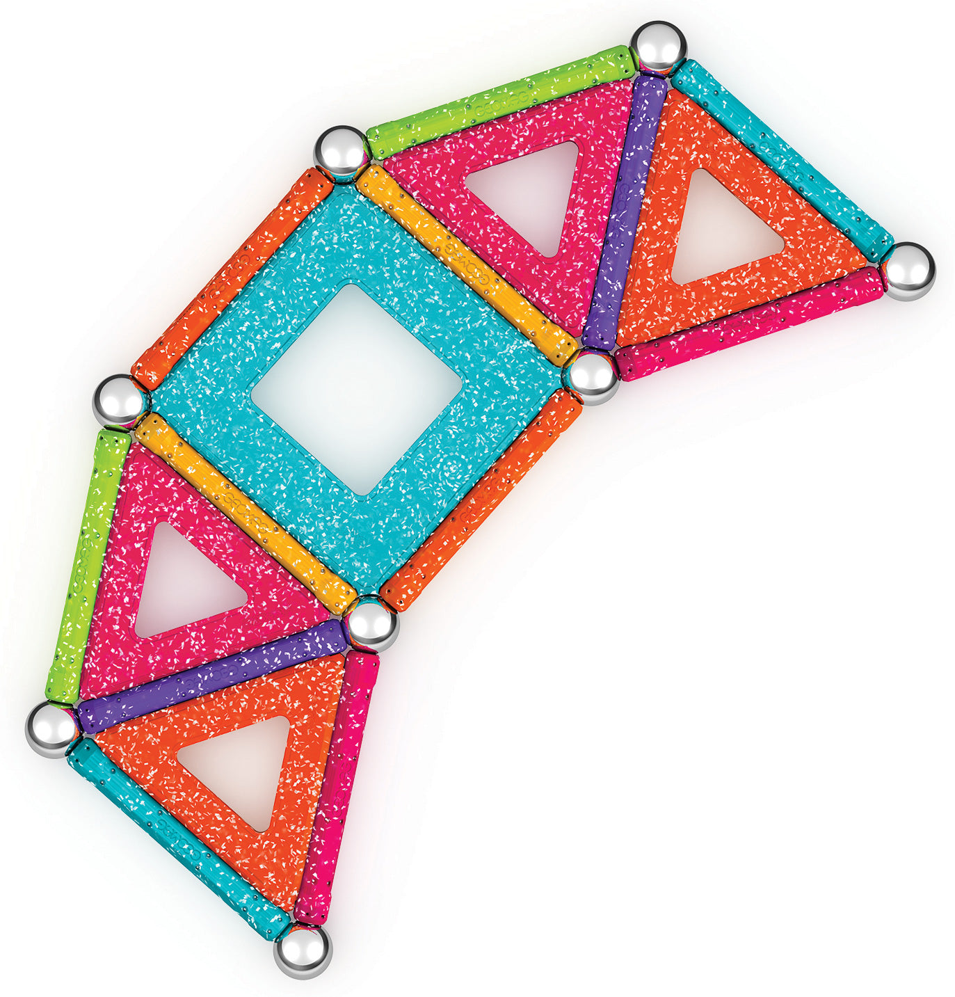 Geomag Educational Glitter Recycled Panels 35