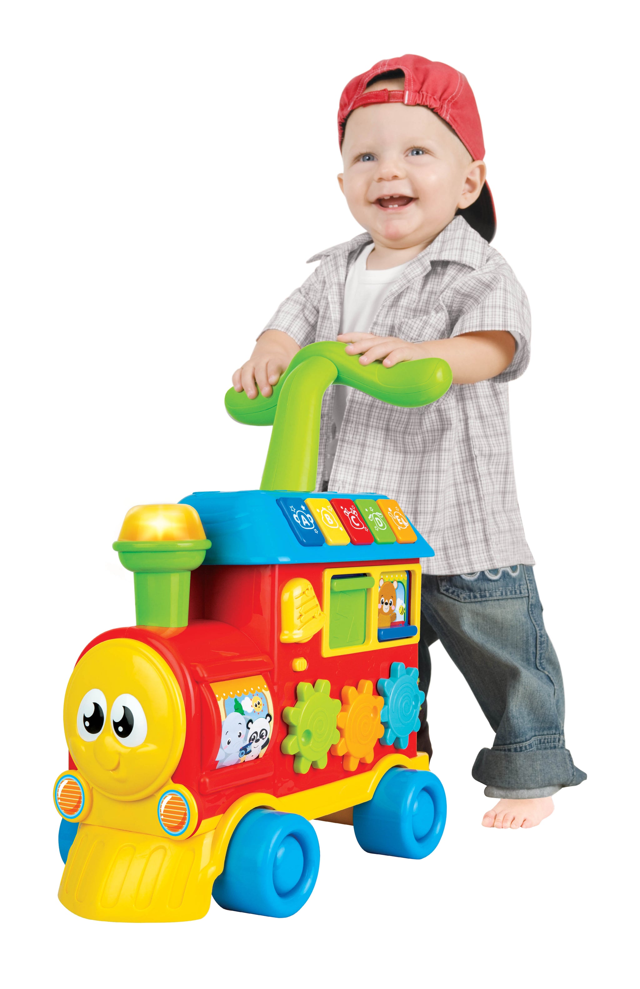 Walker Ride-on Learning Train