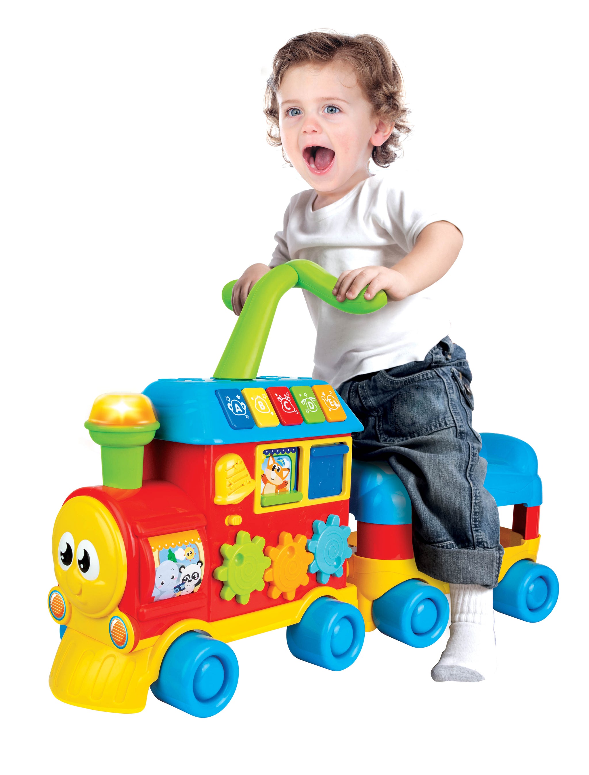 Walker Ride-on Learning Train