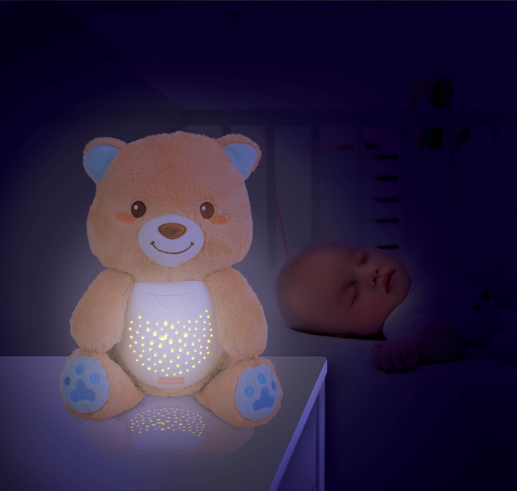 2 in 1 Starry Lights Bear