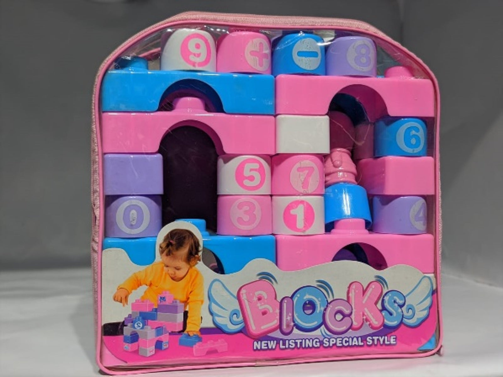 Pink Blocks 41 Pcs