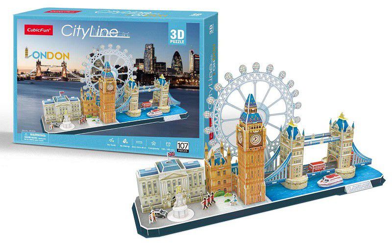 3d Puzzle City Line London