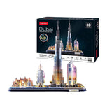 3D Puzzle LED lights, Dubai