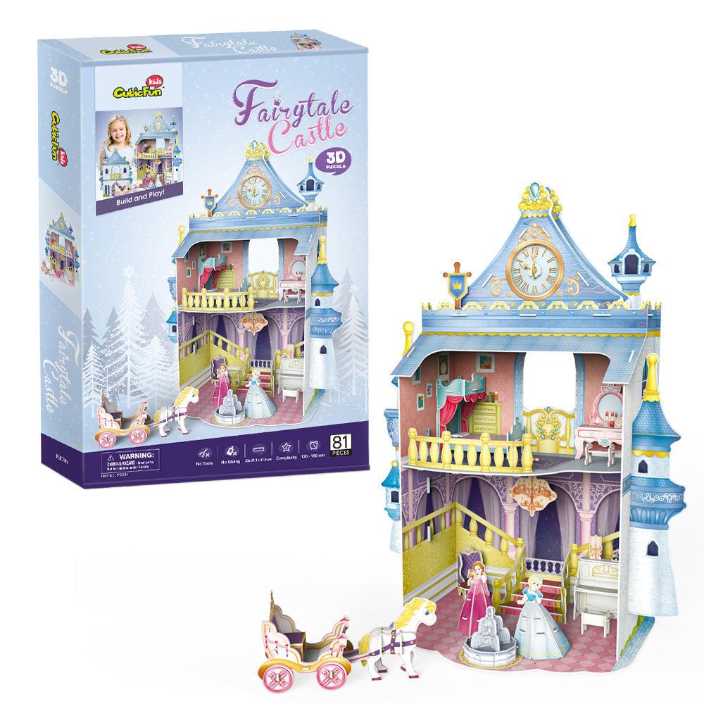 3d Puzzle Fairytale Castle