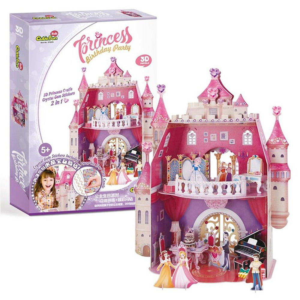 3d Puzzle Princess Birthday