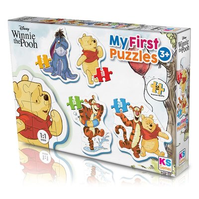 Winnie My First Puzzle 4 In1