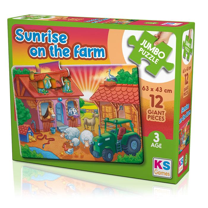 Sunrise Jumbo Puzzle 12 Pcs.