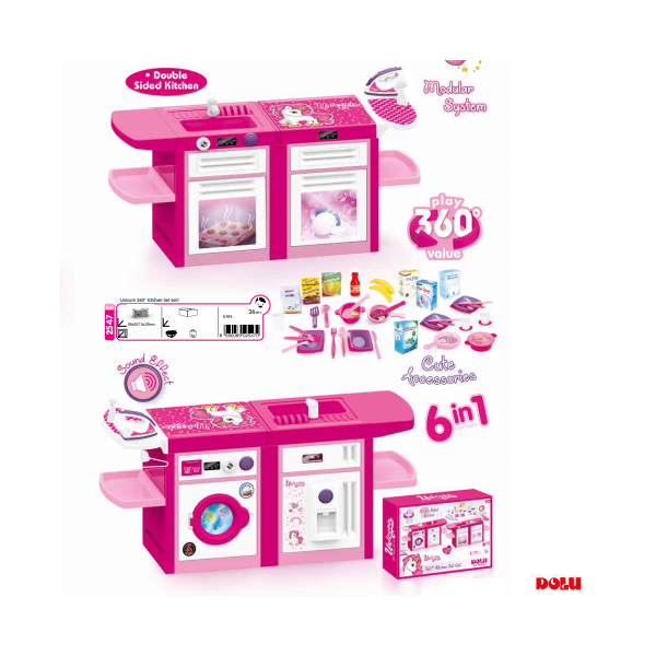 UNICORN 360° KITCHEN SET 6 IN 1