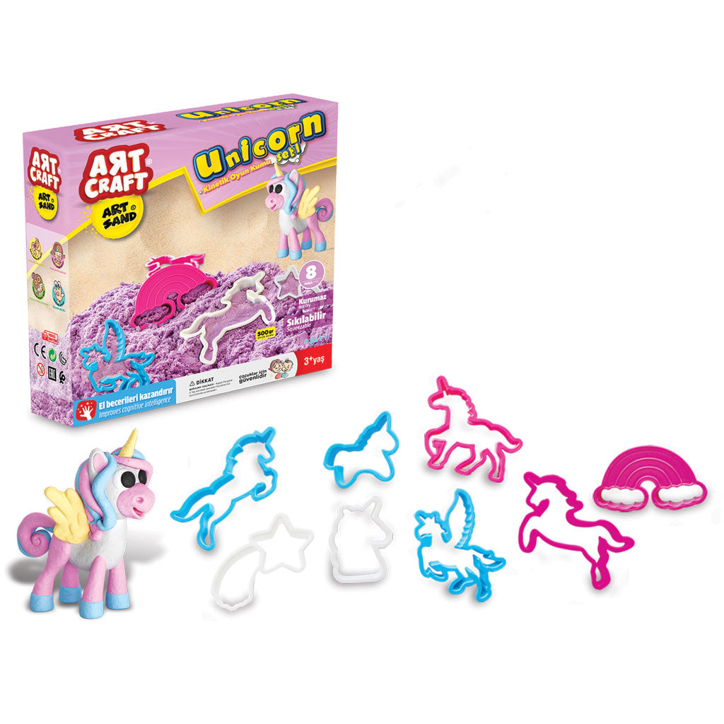 500 Gr Unicorn Sand Dough Set