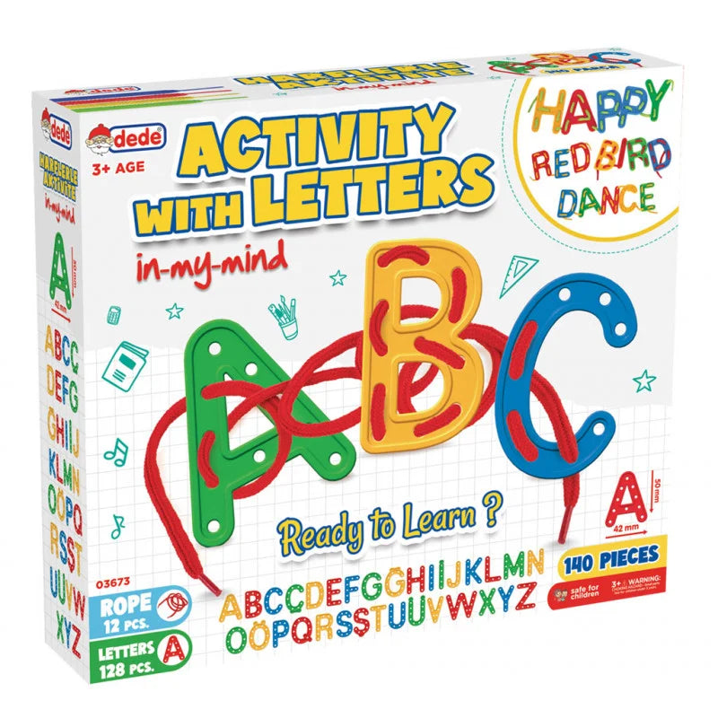 ACTIVITY WITH LETTERS 140 PCS.