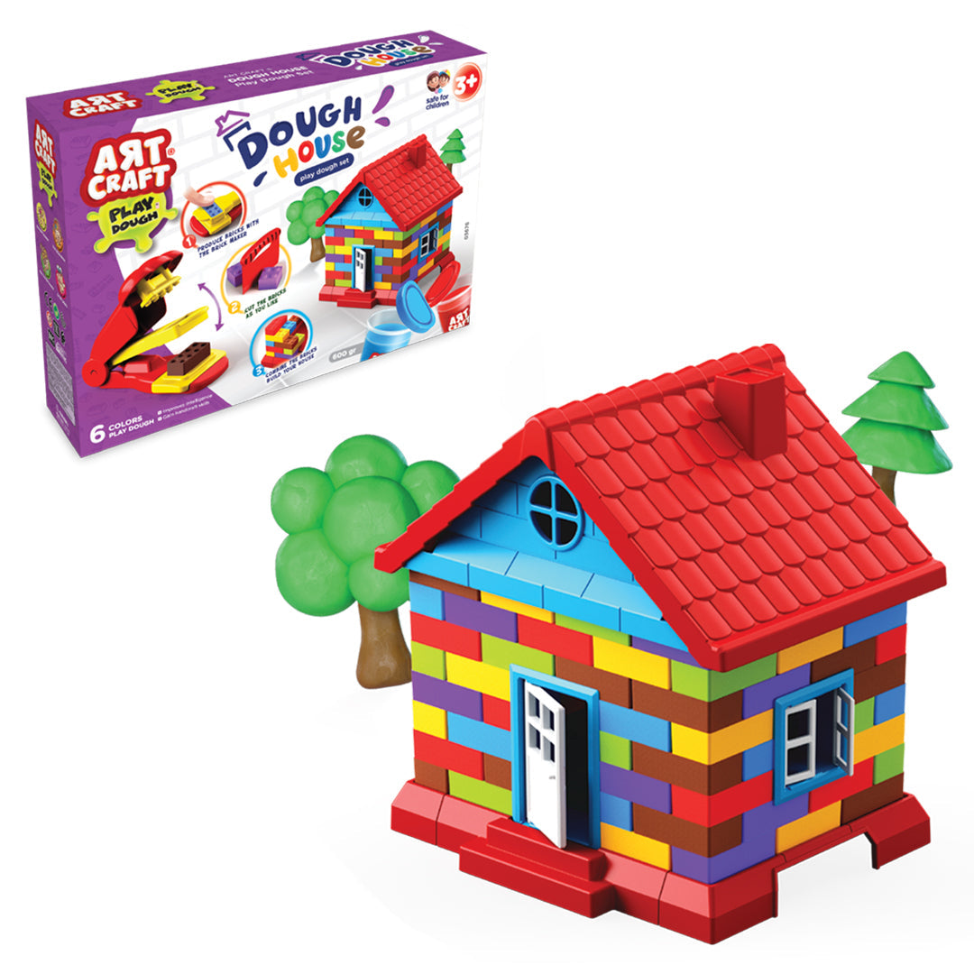 DOUGH HOUSE  PLAY DOUGH SET